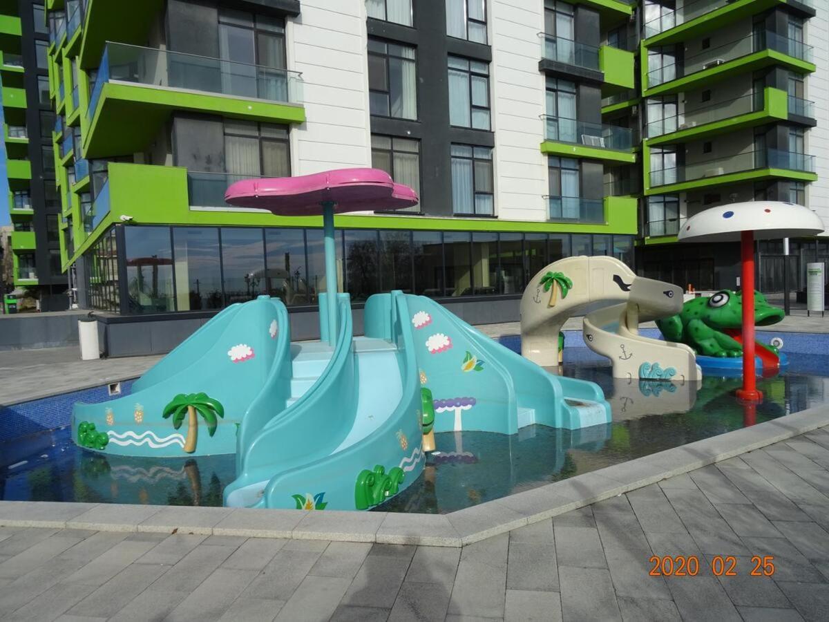Apartament Edu Beach Resort Năvodari Kültér fotó