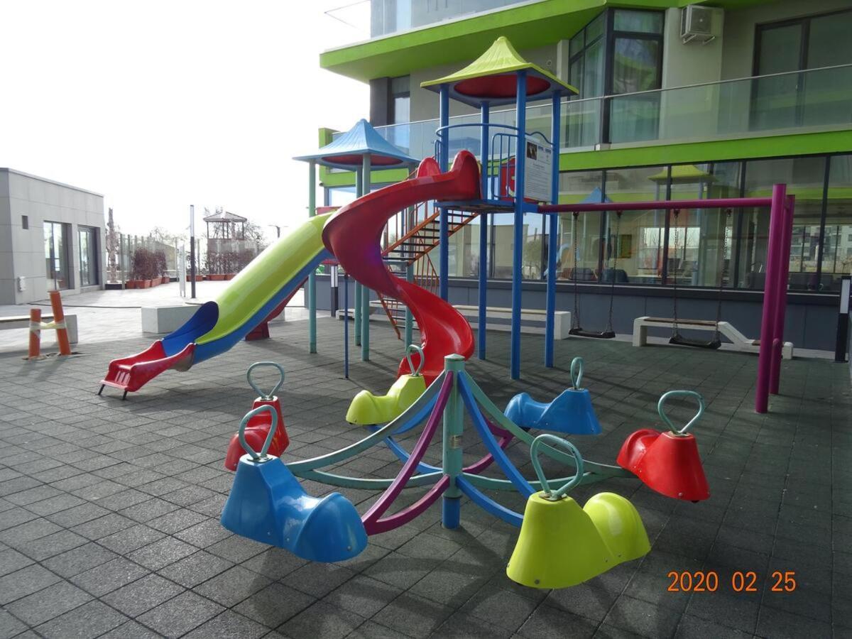Apartament Edu Beach Resort Năvodari Kültér fotó